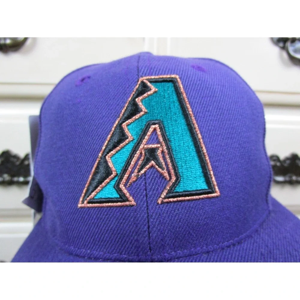 Vintage 1990s Arizona Diamondbacks‎ NWT Logo Athletic Snapback Hat Cap Deadstock